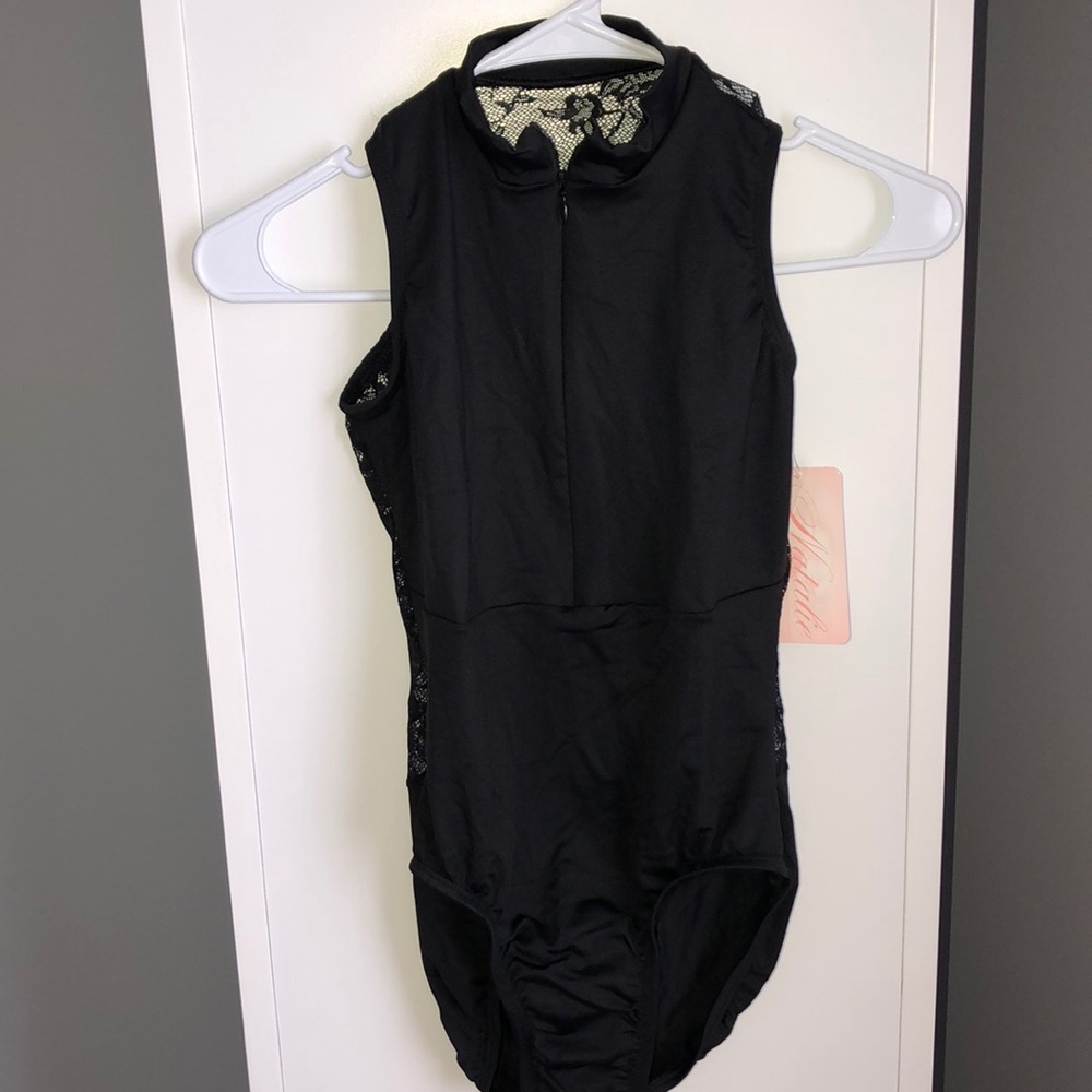 Natalie Dancewear Black Leotard